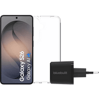 Koop Samsung Galaxy S26 256GB Zwart 5G + Basis Accessoirepakket - 6151134352344