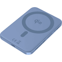 Koop BlueBuilt Draadloze Powerbank met Qi2 en MagSafe 5.000 mAh met Snelladen 20 Watt Blauw - 8720627637664