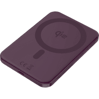 Koop BlueBuilt Draadloze Powerbank met Qi2 en MagSafe 5.000 mAh met Snelladen 20 Watt Rood - 8720627637657