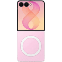 Koop Samsung Galaxy Z Flip 8 Soft Case Back Cover met Magneet Transparant - 8806099229832