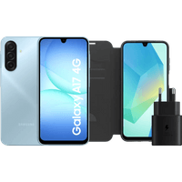 Koop Samsung Galaxy A17 128GB Blauw 4G + Accessoirepakket - 6151143371367