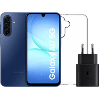 Koop Samsung Galaxy A17 128GB Blauw 5G + Accessoirepakket - 6151128222288