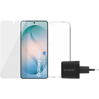 Koop Samsung Galaxy S26 Plus 256GB Lichtblauw 5G + Compleet Accessoirepakket - 6151134585544