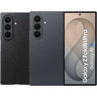 Koop Samsung Galaxy Z Fold 8 Ultra 512GB Zwart 5G + Carbon Back Cover met Magneet Zwart - 6151149588509
