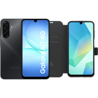 Koop Samsung Galaxy A17 128GB Zwart 4G + BlueBuilt Book Case Zwart - 6151143357323