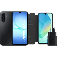 Koop Samsung Galaxy A17 128GB Zwart 5G + Accessoirepakket - 6151148072016