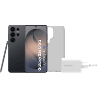Koop Samsung Galaxy S26 Ultra 512GB Zwart 5G + Basis Accessoirepakket - 6151134692600