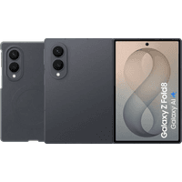 Koop Samsung Galaxy Z Fold 8 256GB Zwart 5G + Siliconen Back Cover met Magneet Zwart - 6151149222236