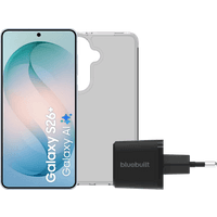 Koop Samsung Galaxy S26 Plus 256GB Lichtblauw 5G + Basis Accessoirepakket - 6151134550559