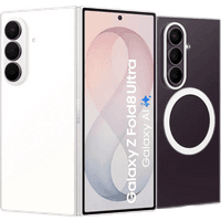 Koop Samsung Galaxy Z Fold 8 Ultra 256GB Wit 5G + Carbon Back Cover met Magneet Zwart - 6156414044001
