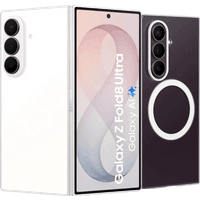 Koop Samsung Galaxy Z Fold 8 Ultra 512GB Wit 5G + Carbon Back Cover met Magneet Zwart - 6156414045046