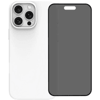 Koop BlueBuilt Back Cover iPhone 16 Pro Max Wit + Privacy Filter Screenprotector Glas - 6151131231239
