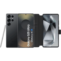 Koop Samsung Galaxy S25 Ultra 256GB Zwart 5G + BlueBuilt Book Case Zwart - 6151119710770