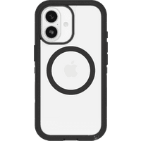 Koop OtterBox Defender Pro XT iPhone 17 Back Cover met MagSafe Magneet Transparant Zwarte Rand - 840434713240