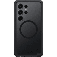 Koop OtterBox Defender Samsung Galaxy S25 Ultra Back Cover met Magneet Transparant Zwarte Rand - 840304788941