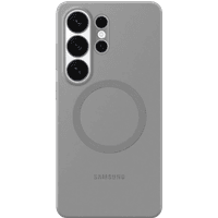 Koop Samsung Galaxy S26 Ultra Siliconen Back Cover met Magneet Grijs - 8806097887232