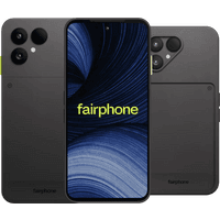 Koop Fairphone 6+ 256GB Zwart 5G + Fairphone 6+ Protective Back Cover Zwart - 6156414441442