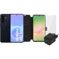 Koop Samsung Galaxy A57 128GB Donkerblauw 5G + Compleet Accessoirepakket - 6151137171188
