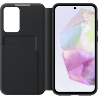 Koop Samsung Galaxy A35 Smart View Book Case Zwart - 8806095546629