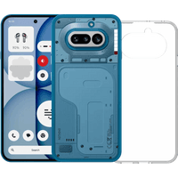Koop Nothing Phone (4a) 256GB Blauw 5G + BlueBuilt Back Cover Transparant - 6156414871867