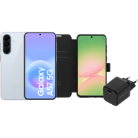 Koop Samsung Galaxy A57 256GB Lichtblauw 5G + Basis Accessoirepakket - 6151137133155