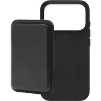 Koop BlueBuilt MagSafe Hoesje iPhone 18 Pro Leer Zwart + Kaarthouder Leer Zwart - 6156414573532