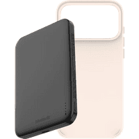 Koop BlueBuilt MagSafe Hoesje iPhone 18 Pro Max Beige + Powerbank 5.000 mAh Grijs - 6156414576540