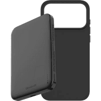 Koop BlueBuilt MagSafe Hoesje iPhone 18 Pro Max Zwart + Powerbank 5.000 mAh Grijs - 6156414577547