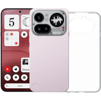 Koop Nothing Phone (4a) Pro 256GB Roze 5G + BlueBuilt Back Cover Transparant - 6156414877814