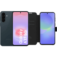 Koop Samsung Galaxy A37 128GB Donkergroen 5G + BlueBuilt Book Case Zwart - 6156414773741