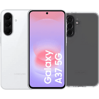 Koop Samsung Galaxy A37 128GB Wit 5G + BlueBuilt Back Cover Transparant - 6156414781708