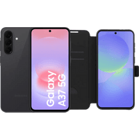Koop Samsung Galaxy A37 128GB Zwart 5G Enterprise Edition + BlueBuilt Book Case Zwart - 6156414775714