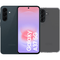 Koop Samsung Galaxy A37 256GB Donkergroen 5G + BlueBuilt Back Cover Transparant - 6156414782736