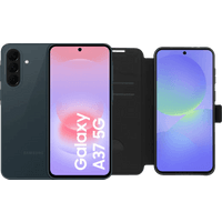 Koop Samsung Galaxy A37 256GB Donkergroen 5G + BlueBuilt Book Case Zwart - 6156414775769