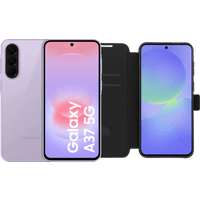 Koop Samsung Galaxy A37 256GB Roze 5G + BlueBuilt Book Case Zwart - 6156414775790