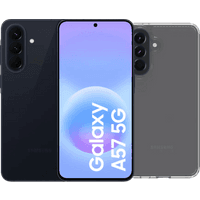 Koop Samsung Galaxy A57 128GB Donkerblauw 5G + BlueBuilt Back Cover Transparant - 6156414833889