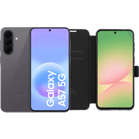 Koop Samsung Galaxy A57 128GB Grijs 5G Enterprise Edition + BlueBuilt Book Case Zwart - 6156414810835