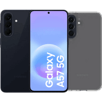 Koop Samsung Galaxy A57 256GB Donkerblauw 5G + BlueBuilt Back Cover Transparant - 6156414843888