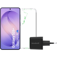 Koop Samsung Galaxy S26 Plus 256GB Donkerblauw 5G + Basis Accessoirepakket - 6151134549577