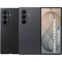 Koop Samsung Galaxy Z Fold 8 Ultra 256GB Zwart 5G + Carbon Back Cover met Magneet Zwart - 6151149514508