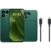 Koop Fairphone 6 256GB Groen 5G + Basis accessoirepakket - 6151152328352
