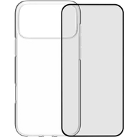 Koop BlueBuilt Back Cover iPhone 17 Pro Max Transparant + BlueBuilt iPhone 17 Pro Max Screenprotector Glas - 6151127462456