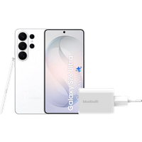 Koop Samsung Galaxy S26 Ultra 1TB Wit 5G + BlueBuilt Oplader 65 Watt Wit - 6151134662603