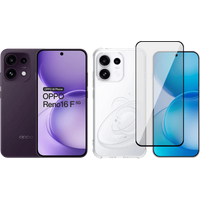 Koop OPPO Reno16 F 256GB Paars 5G + Accessoirepakket - 6156415150107
