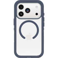Koop OtterBox Defender Pro XT iPhone 17 Pro Back Cover met MagSafe Magneet Transparant Blauw - 840434713929