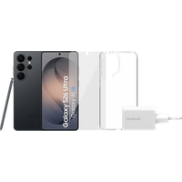 Koop Samsung Galaxy S26 Ultra 1TB Zwart 5G + Compleet Accessoirepakket - 6151134812855