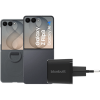Koop Samsung Galaxy Z Flip 8 256GB Zwart 5G + Accessoirepakket - 6151149035010
